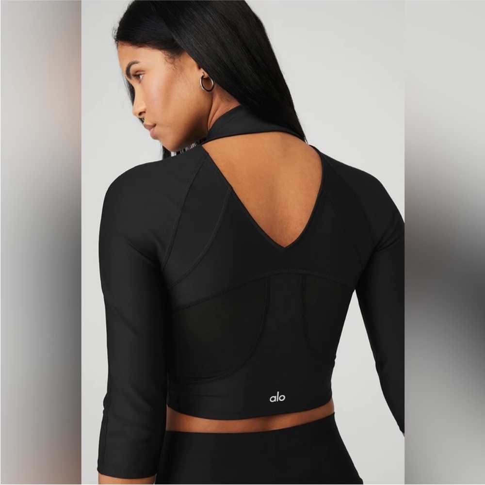 Alo Airlift Archer fitted long sleeve size M